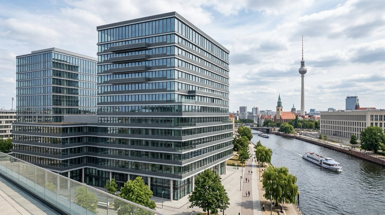 Trias Berlin BVG – Brüstungsverkleidung Aluminium, Holzmarktstraße Berlin-Mitte